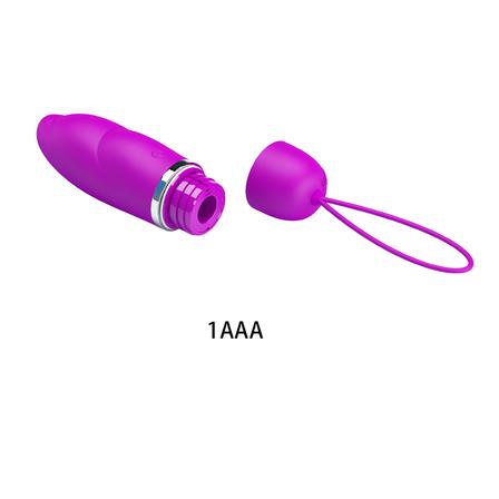 Vibrating Love Egg - Edwina - Purple - K. P.