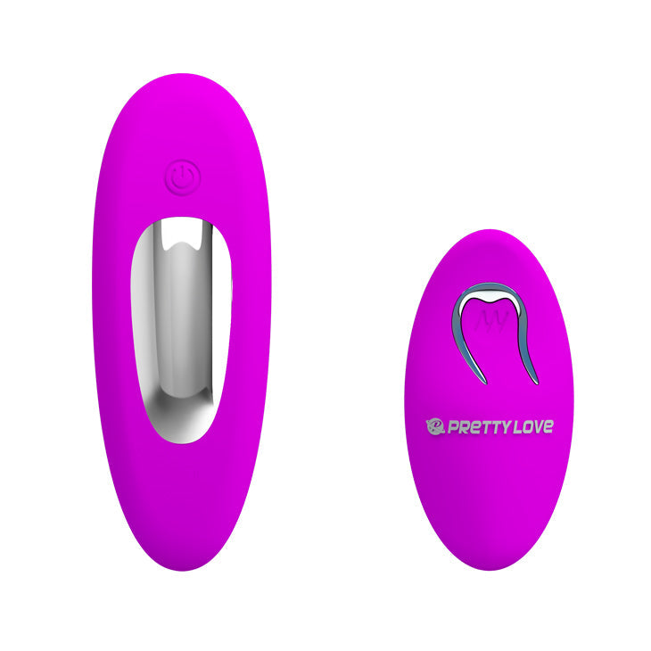 Dual Stimulator Vibrator - Magic Fingers - Purple