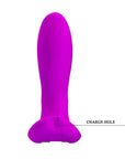 Dual Stimulator Vibrator - Magic Fingers - Purple - K. P.