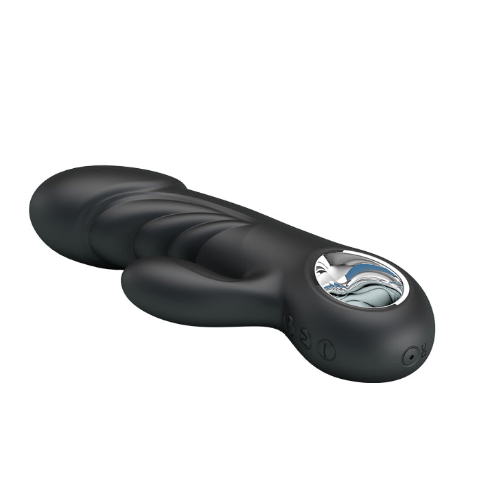 Rabbit Vibrator - Ansel - Black - K. P.