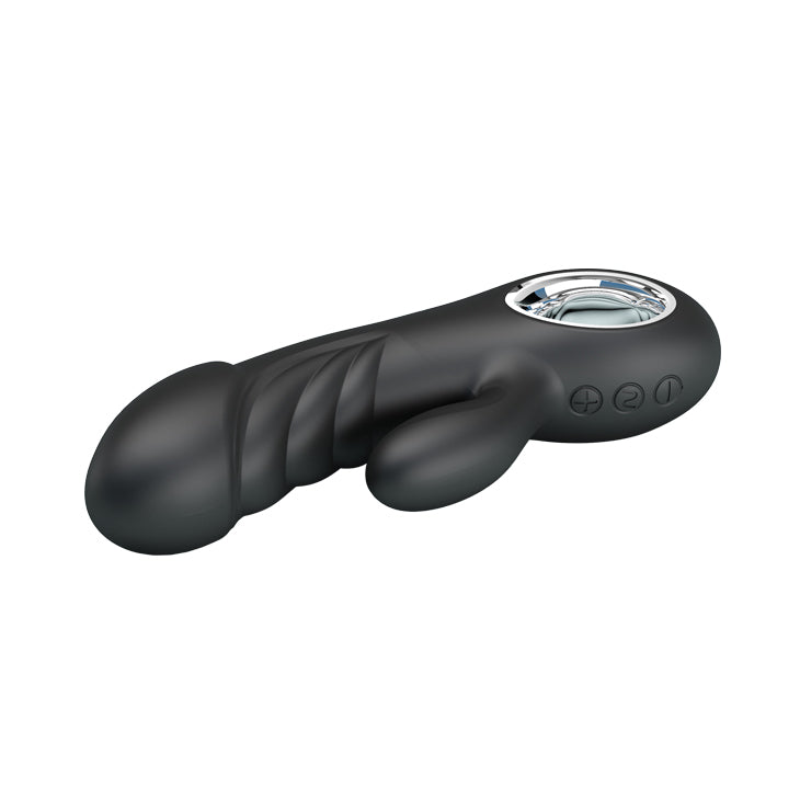 Rabbit Vibrator - Ansel - Black - K. P.