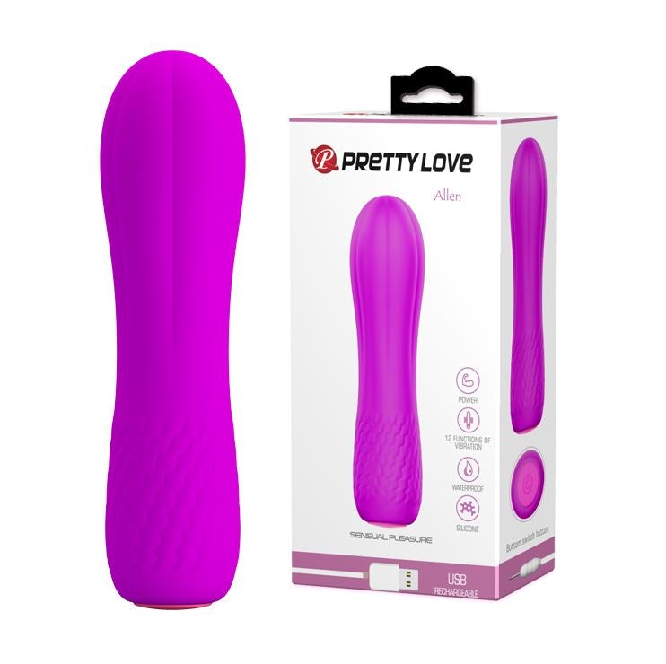 Mini Vibrator - Allen - Purple - K. P.