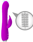Rotating Rabbit Vibrator - Molly - Purple