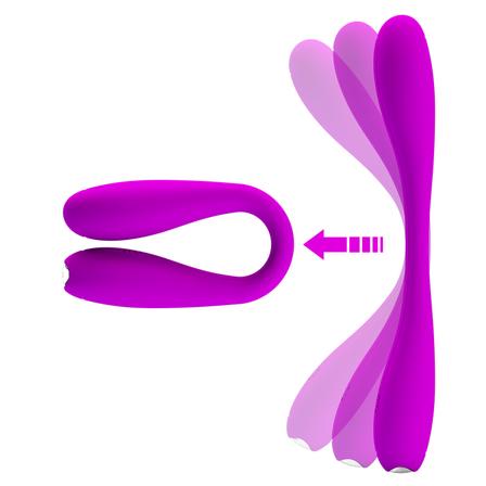 Bendable Stimulator w/ Memory Function - Yedda - Purple