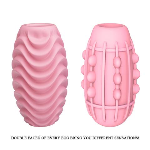 Fantastic Egg Hard Boiled Masturbator - Passionate - Pink