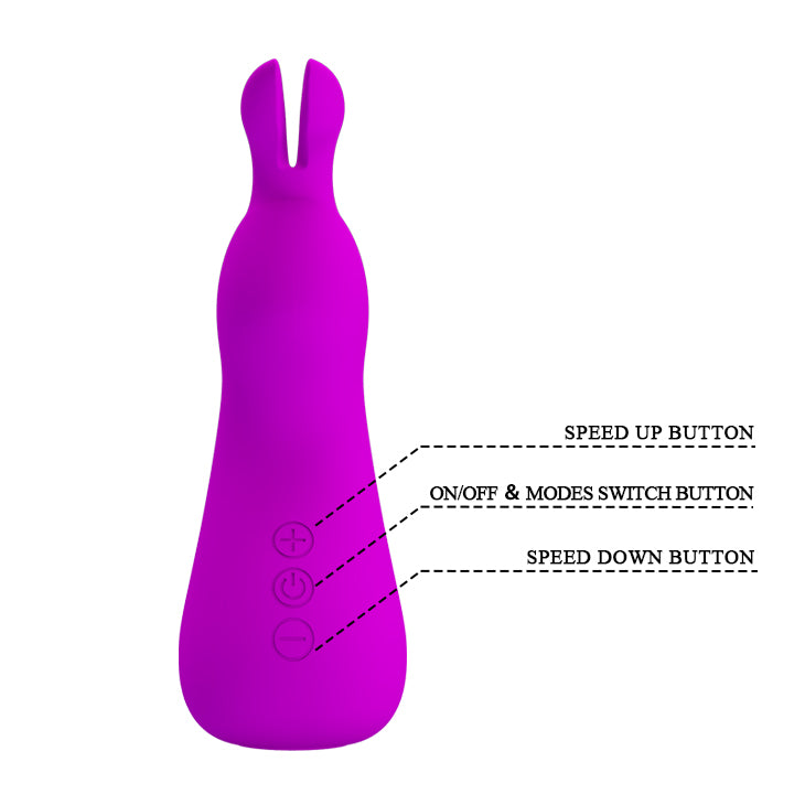 Bunny Vibrator  - Nakki - Purple