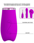 Vibrator & Attachments - Thrill Kit - Purple