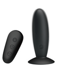 Mr. Play - Remote Control Vibrating Anal Plug - Black