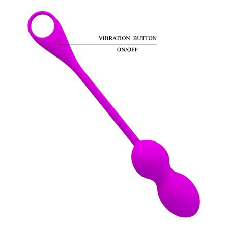 Vibrating Kegel Balls (App Control) - Elvira - Purple
