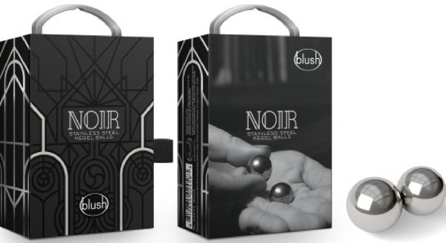 Noir - Stainless Steel Kegel Balls