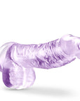 Naturally Yours - 6" Crystaline Dildo - Amethyst