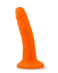 Neo - 6" Dual Density Cock - Neon Orange