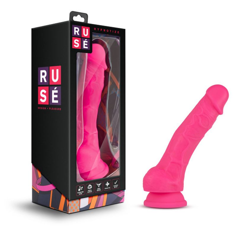 Ruse - Hypnotize Dildo - Hot Pink