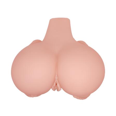 Vagina And Anal Masturbator - All Fours - Flesh - K. P.