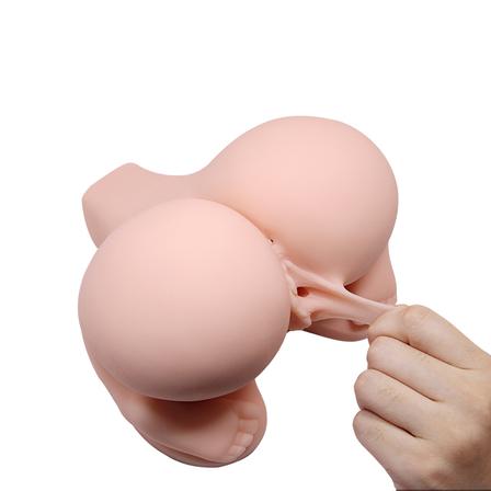 Vagina And Anal Masturbator - All Fours - Flesh - K. P.