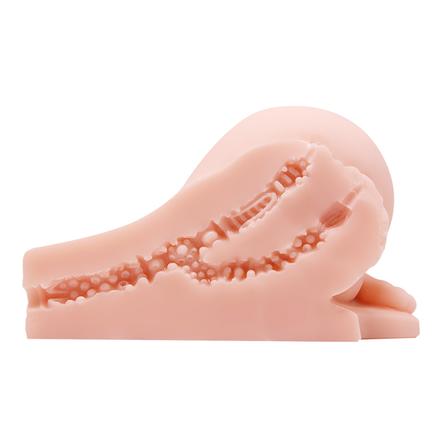 Vagina And Anal Masturbator - All Fours - Flesh - K. P.