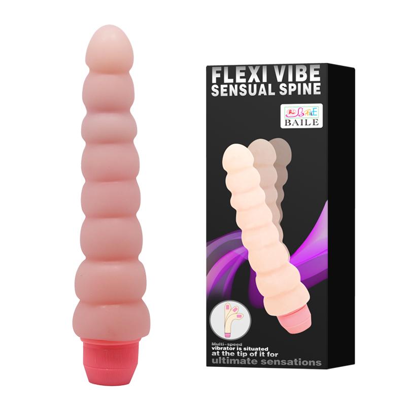 Flexi Vibe - Sensual Spine - Flesh - K. P.