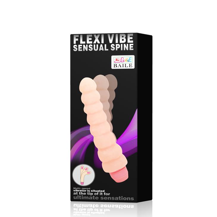 Flexi Vibe - Sensual Spine - Flesh - K. P.