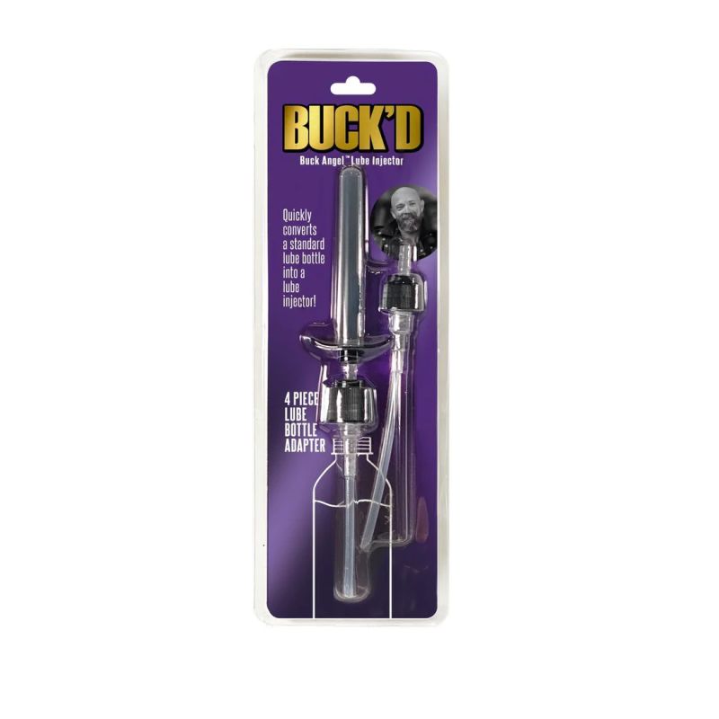 Buck&#39;d - Spout Silicone Lube Shooter - Clear