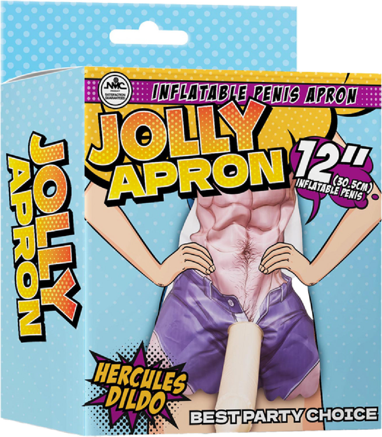 Jolly Apron - 12&quot; Inflatable Penis