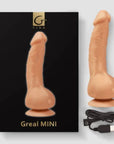 Gvibe - Greal MINI with Suction Cup - Flesh