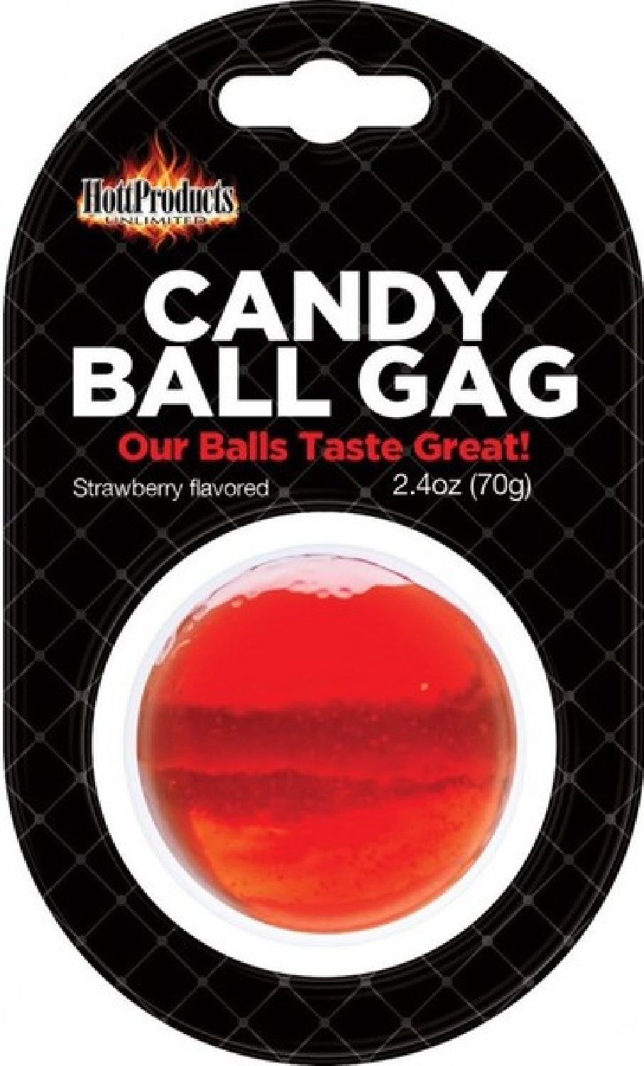 Candy Ball Gag (Strawberry) - K. P.