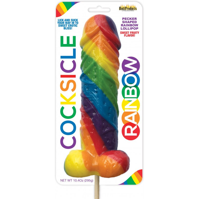 Rainbow Cocksicle Lollipop - K. P.