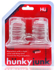 Hunkyjunk - Elong Wide Base Nipsucker - Clear