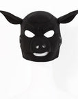 Neoprene Pig Mask - Black - K. P.