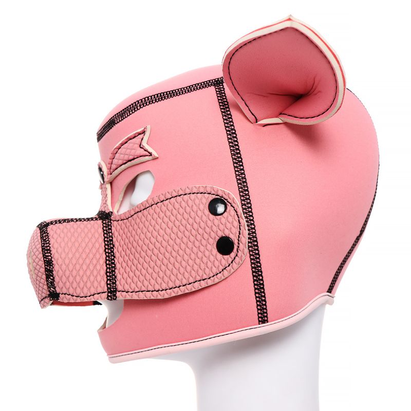 Neoprene Pig Mask - Pink - K. P.