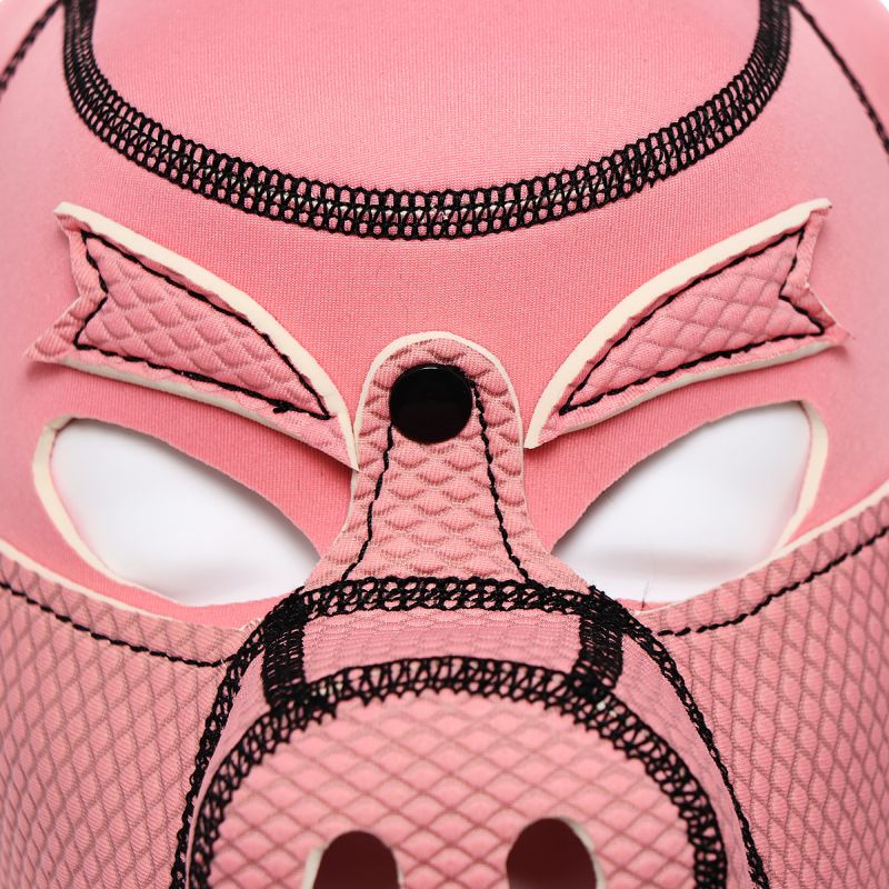 Neoprene Pig Mask - Pink - K. P.