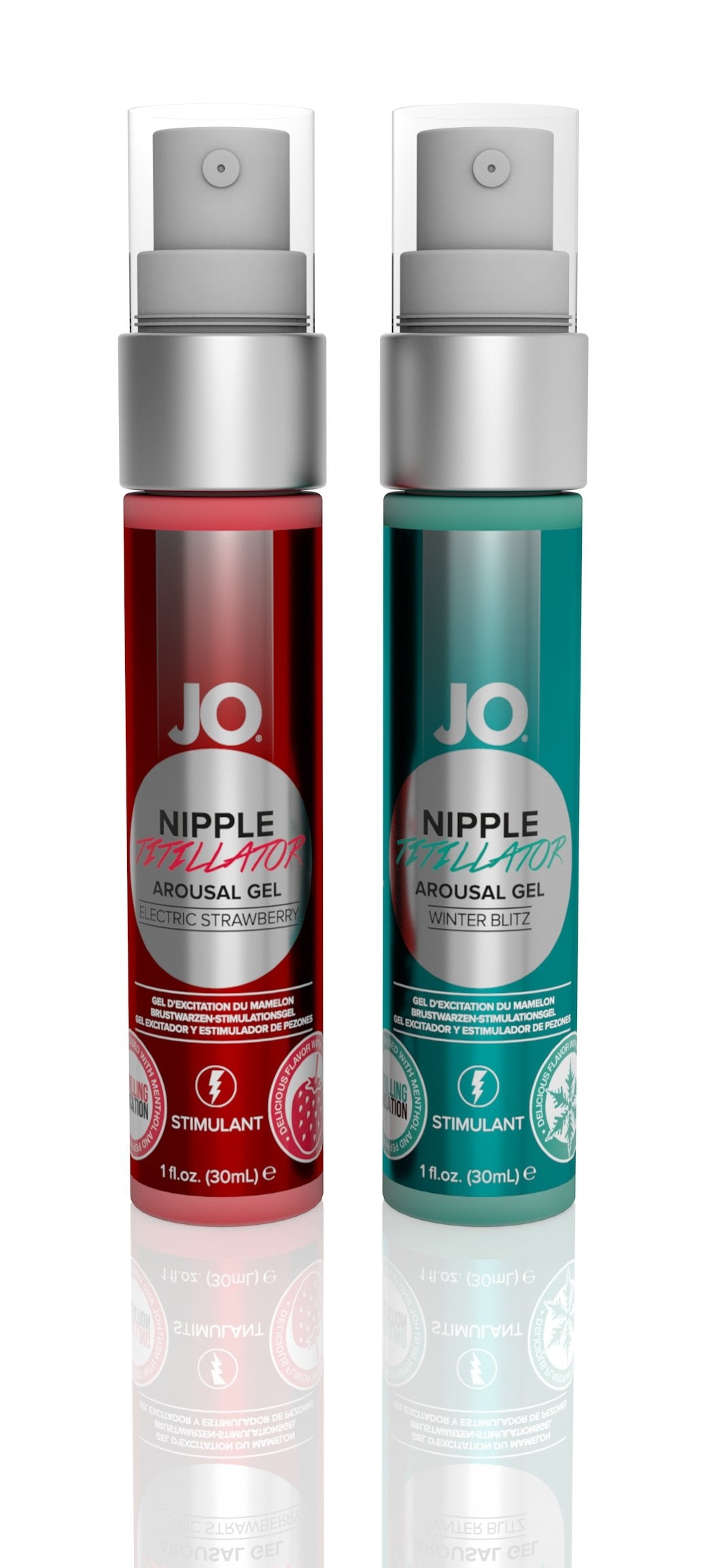 JO Nipple Titillator Strawberry 1 Oz / 30 ml - K. P.