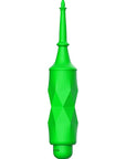 Luminous ABS Bullet With Silicone Sleeve 10-Speeds - Circe - Green