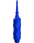 Luminous ABS Bullet With Silicone Sleeve 10-Speeds - Circe - Royal Blue