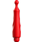 Luminous ABS Bullet With Silicone Sleeve 10-Speeds - Dido - Red