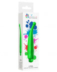 Luminous ABS Bullet With Silicone Sleeve 10-Speeds - Lyra - Green