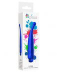 Luminous ABS Bullet With Silicone Sleeve 10-Speeds - Lyra - Royal Blue