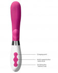 Luna Rechargeable Vibrator - Achilles - Pink