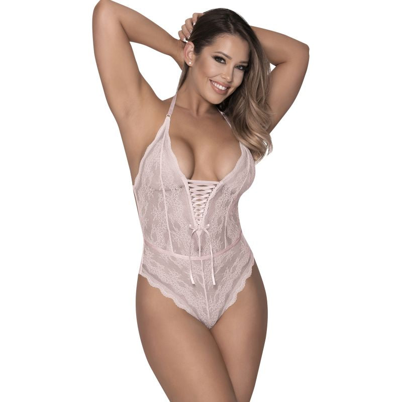 Mesh and Lace Teddy - Multiple Colours
