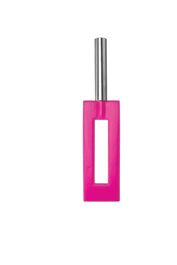 Ouch! - Leather Gap Paddle - Pink