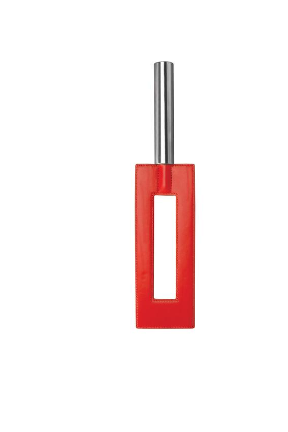Ouch! - Leather Gap Paddle - Red