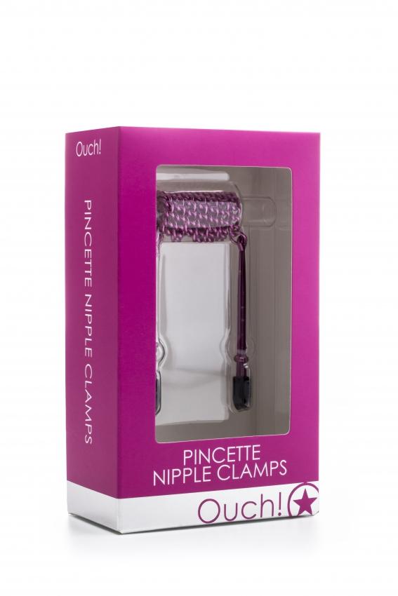 Ouch! - Pincette Nipple Clamps - Pink
