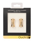 Ouch! - Magnetic Nipple Clamps Balance Pin - Gold