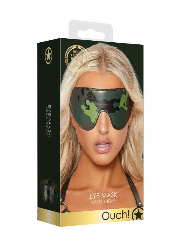 Ouch! - Eye-Mask Army Theme - Green