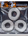 Fat Willy 3 Piece Jumbo Cockrings - Clear