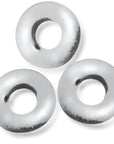 Fat Willy 3 Piece Jumbo Cockrings - Clear - K. P.