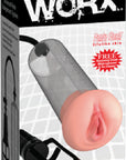 Pump Worx - Fanta Light Pussy Pump - Flesh/Clear