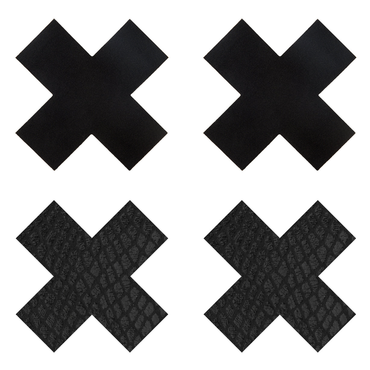 Classic Black X Pasties - K. P.