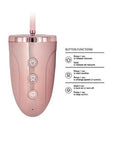 Pumped - Automatic Rechargeable Clitoral & Nipple Pump Set - Medium - Pink
