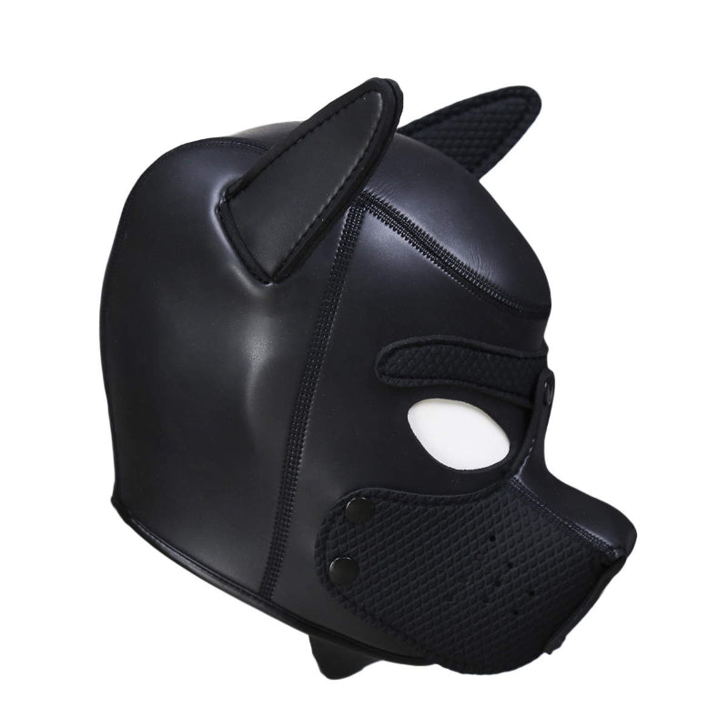 Puppy Play Mask - Black